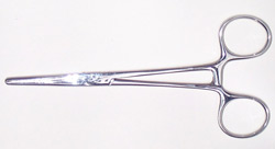 Forcep 150 mm with straight jaws