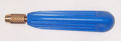 Plastic needle file handle