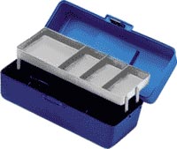 Plastic Tool Box with 1 Tool Tray