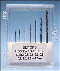 Miniature Twist Drill Set