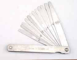 12 Blade Metric Feeler Guage