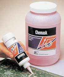 Chemask peelable temporary solder   masking agent