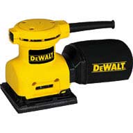 Dewalt DW411 corded 230V 1/4 sheet  finishing palm sander