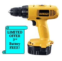 DeWALT DW928K2 14.4v cordless heavy duty 10mm drill driver