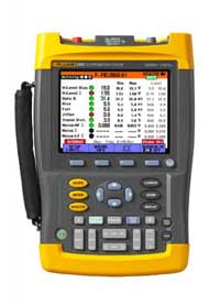 Fluke 215C Color 200MHz Scopemeter  with Bus Health Test