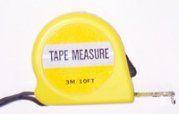 10ft/3M tape measure mm/ins lock