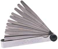 20 Blade feeler gauge (metric)      (0.50 - 1.00)