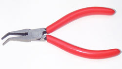 Relay plier 140mm curved nose