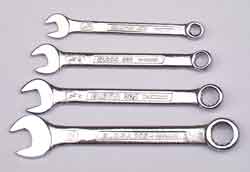 4 piece AF Midget Combination       Spanner Set