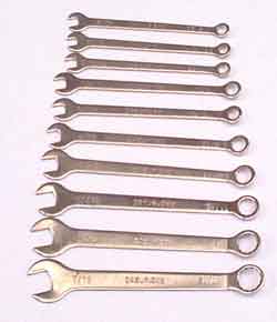 10 piece AF Cobination Spanner Set