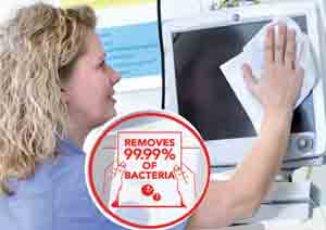 Microfibre Economy Dry-wipe with Bacteria cleaning properties