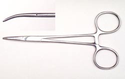 Curved forcep seizer