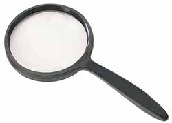 180mm hand magnifier