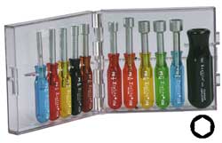 Set 10 miniature box spanners