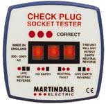 Martindale Check Plug   13A  Socket Tester