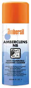 Ambersil Amberclens NB              Non-Flammable Foaming Cleaner 400ml