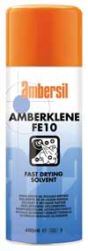 Ambersil Amberklene FE10 Fast       Drying Solvent Aerosol 400ml