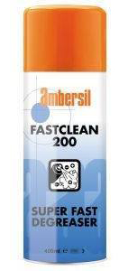 Ambersil Fast Clean 200 Solvent     Degreaser 400ml