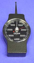 Dynamometer gram force gauges