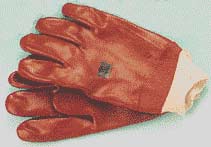 PVC coated gloves