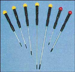 Precision Micro-tipped Electronic   Screwdrivers
