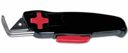 Rectractable safety trim knife