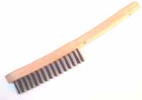 Heavy duty steel wire brush