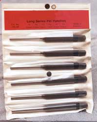 Long Series Pin Punch Set
